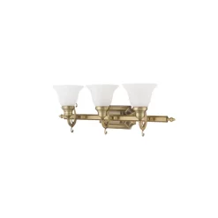 Budget 🧨 Livex CLOSEOUT! Astoria 4-Light Bath Vanity Fixture Polished Chrome ✨