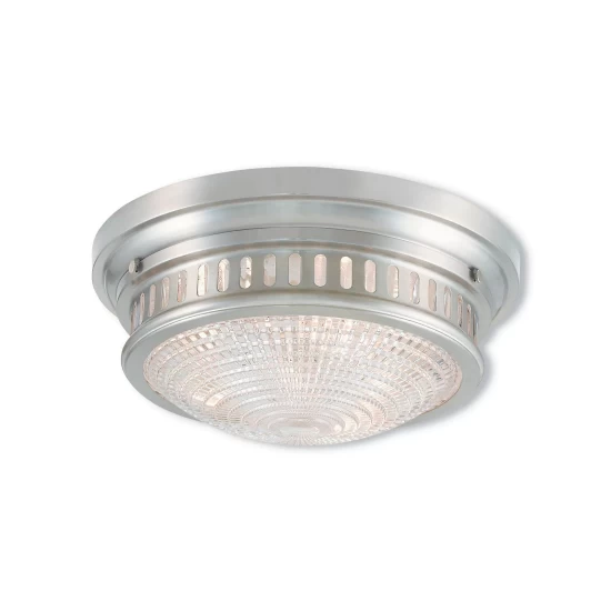 Budget βοΈ Livex Berwick 3-Light Ceiling Mount Brushed Nickel βοΈ - Image 2