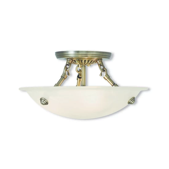 Deals β Livex Bancroft 8-Light Linear Chandelier Antique Brass β - Image 7