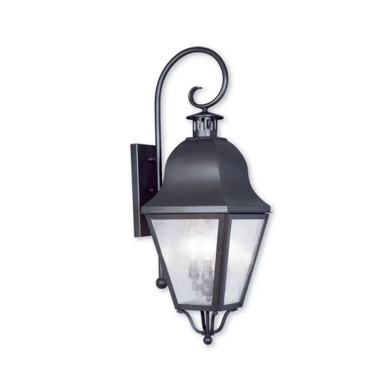 Outlet ๐ฅฐ Livex Amwell 3-Light Outdoor Wall Lantern Charcoal ๐ - Image 3
