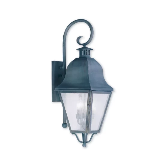 Outlet ๐ฅฐ Livex Amwell 3-Light Outdoor Wall Lantern Charcoal ๐ - Image 5