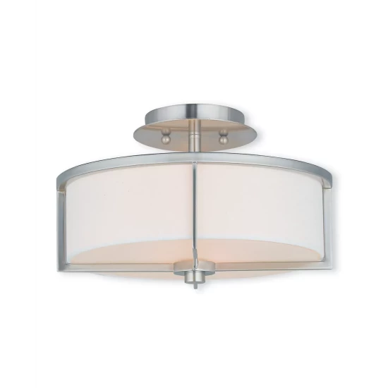 Hot Sale ๐ Livex Wesley 2-Light Large Ceiling Mount Bronze ๐ - Image 3