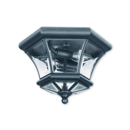 Cheapest โญ Livex Monterey 2-Light Ceiling Mount Polished Brass ๐ - Image 9