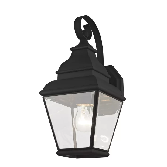 Outlet ๐คฉ Livex Exeter 1-Light Outdoor Wall Lantern Antique Brass ๐ - Image 6