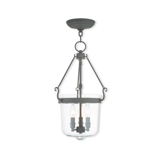 Flash Sale 💯 Livex CLOSEOUT! Rockford 3-Light 20.5 Pendant Bronze 😀 - Image 2