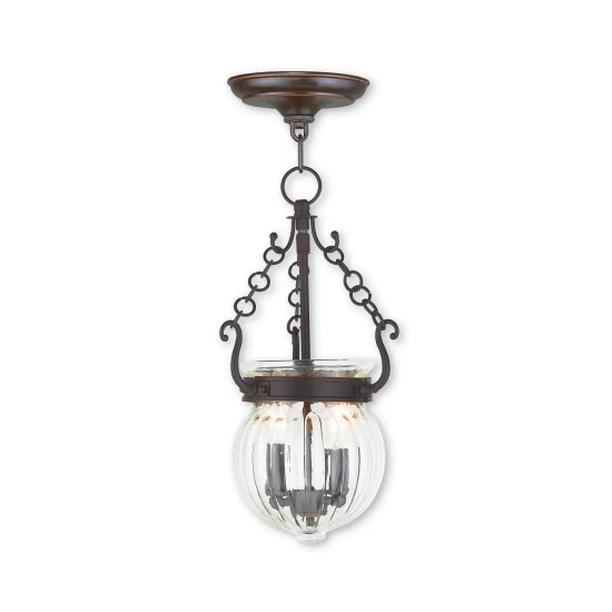 Brand new โค๏ธ Livex CLOSEOUT! Everett 2-Light Pendant Antique Brass ๐งจ - Image 3