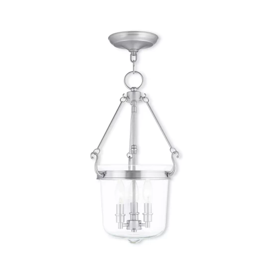 Flash Sale 💯 Livex CLOSEOUT! Rockford 3-Light 20.5 Pendant Bronze 😀 - Image 4