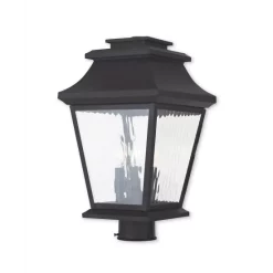 Best Pirce 😉 Livex Monterey 2-Light Outdoor Post Lantern A Brushed Nickel ✔️