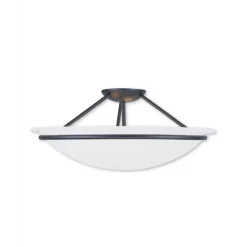 Wholesale 🎉 Livex Montclair Mission 1-Light Outdoor Ceiling Mount Bronze ❤️