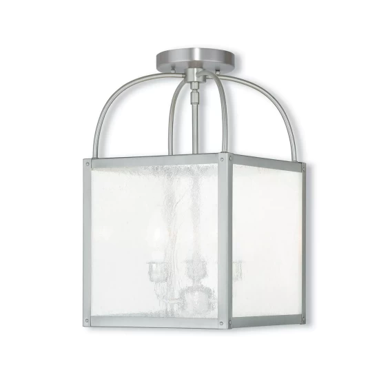 Best reviews of ๐งจ Livex Milford 3-Light Convertible Mini Pendant/Ceiling Mount Bronze โ - Image 4