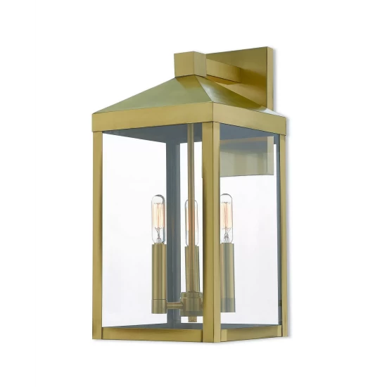 Top 10 โค๏ธ Livex Nyack 3-Light 17.5 Outdoor Wall Lantern Black ๐ - Image 2