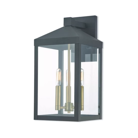 Buy ❤️ Livex Monterey 3-Light Ceiling Mount Polished Brass 🥰 - Image 2