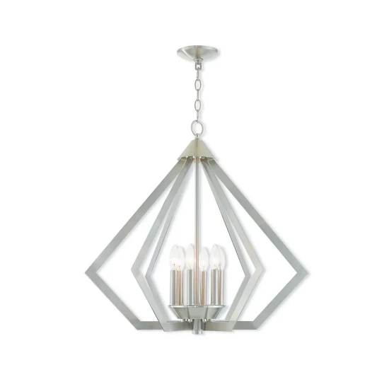 Wholesale 👍 Livex Grammercy 6-Light Chandelier Winter Gold 👏