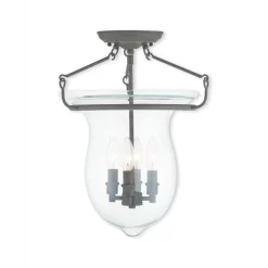 Buy ๐ Livex Westover 3-Light Outdoor Wall Lantern Antique Brass ๐