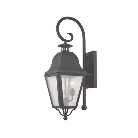 Buy ⭐ Livex CLOSEOUT! Amwell 2-Light Outdoor Wall Lantern Vintage Pewter 🧨 - Image 9