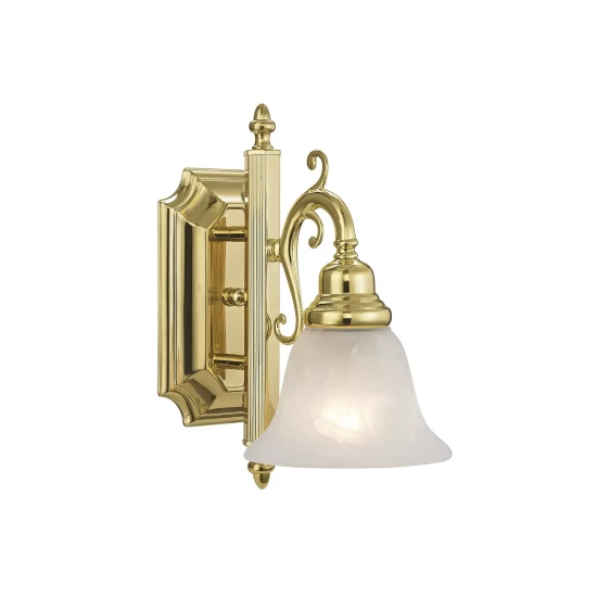 Best Pirce 😍 Livex French Regency 1-Light Bath Vanity Fixture Polished Chrome 💯 - Image 6