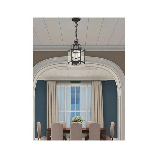 Best deal 👍 Livex Livingston 3-Light 15.25 Convertible Mini Pendant/Ceiling Mount Bronze 🎁 - Image 3