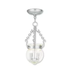 Coupon 🥰 Livex Livingston 4-Light Convertible Pendant/Ceiling Mount Polished Brass 🔥