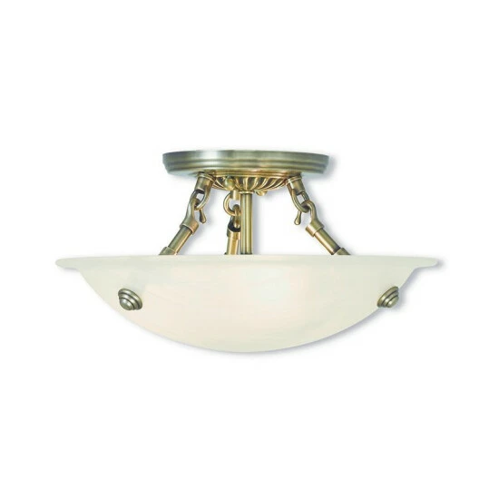 Coupon β Livex Oasis 3-Light Ceiling Mount Antique Brass π§¨