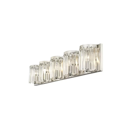 Best deal ๐ Livex Ashton 5-Light Bath Vanity Fixture Brushed Nickel ๐ฏ - Image 5