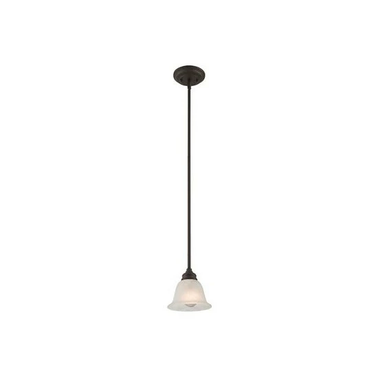 Hot Sale 😍 Livex Essex 1-Light Mini Pendant Bronze 👏 - Image 8