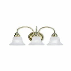 Best deal ⌛ Livex Edgemont 3-Light Bath Vanity Fixture Brushed Nickel 😉