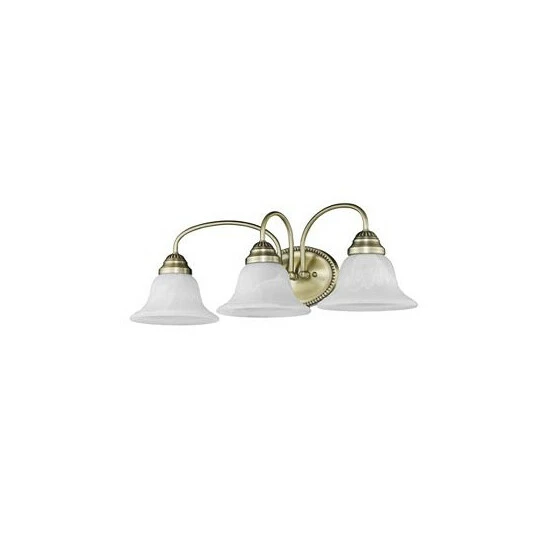 Best deal โ Livex Edgemont 3-Light Bath Vanity Fixture Brushed Nickel ๐ - Image 2