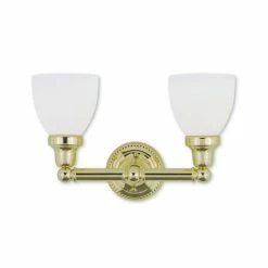 Top 10 โจ Livex Classic 2-Light Bath Vanity Fixture Polished Chrome ๐