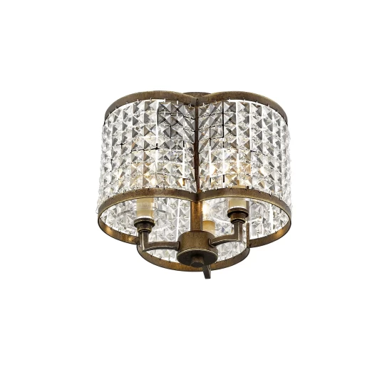 Best reviews of ๐ Livex Williamsburgh 5-Light Convertible Mini Chandelier/Ceiling Mount Polished Brass ๐