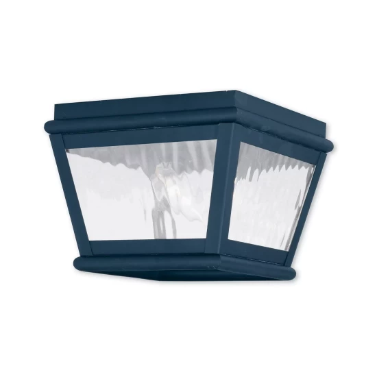 Brand new 👏 Livex Exeter 2-Light Outdoor Ceiling Mount Black 💯 - Image 2