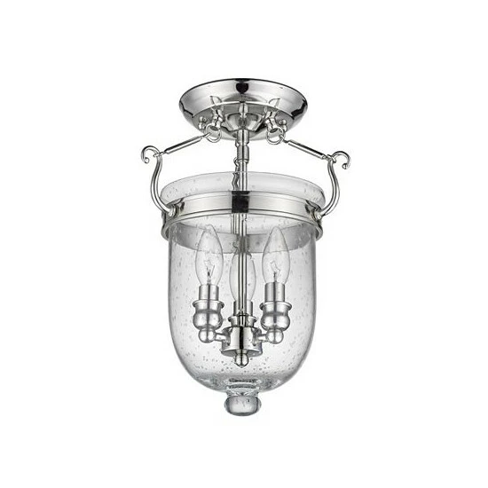 Best reviews of ๐ Livex Jefferson 3-Light 14 Ceiling Mount Polished Brass ๐ - Image 5