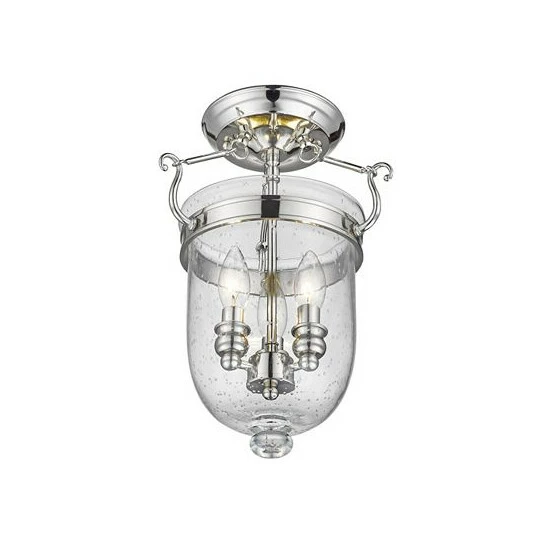 Best reviews of ๐ Livex Jefferson 3-Light 14 Ceiling Mount Polished Brass ๐ - Image 6