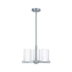 Budget ❤️ Livex Estate 3-Light Mini Chandelier Antique Brass ✨