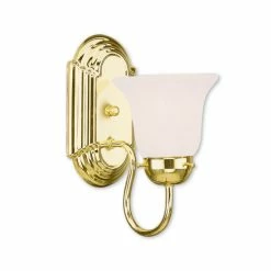 Top 10 ๐ Livex Riviera 1-Light Bath Vanity Fixture Polished Brass ๐ฏ