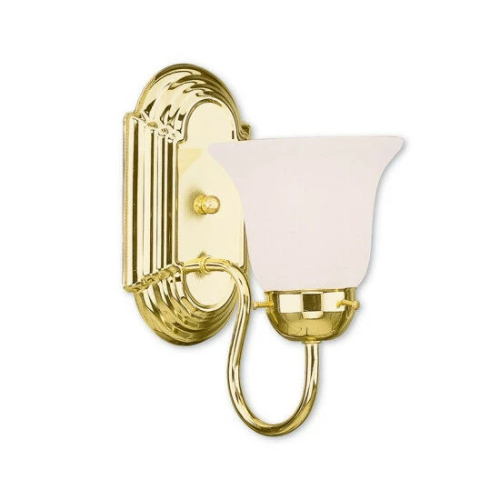 Top 10 ๐ Livex Riviera 1-Light Bath Vanity Fixture Polished Brass ๐ฏ