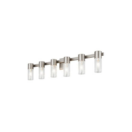 Deals ๐ฏ Livex Midtown 6-Light Bath Vanity Fixture Brushed Nickel ๐