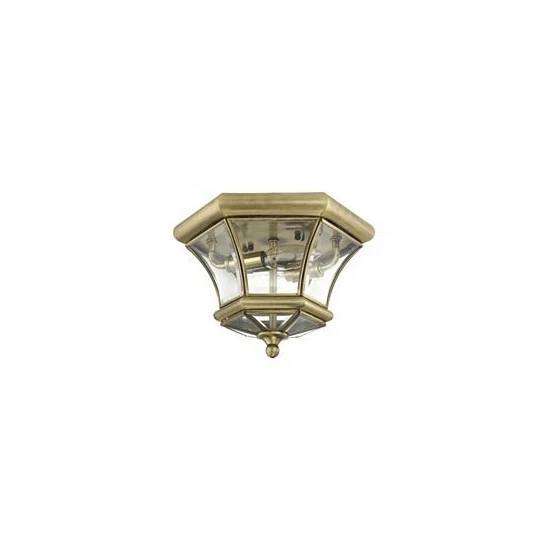 Cheapest โญ Livex Monterey 2-Light Ceiling Mount Polished Brass ๐ - Image 2