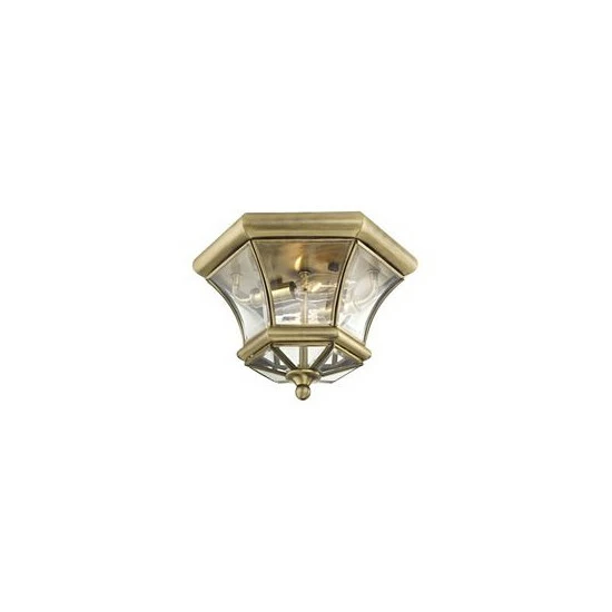 Cheapest โญ Livex Monterey 2-Light Ceiling Mount Polished Brass ๐ - Image 3