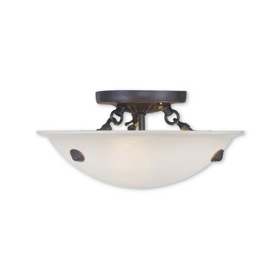 Cheapest π₯ Livex Oasis 3-Light Ceiling Mount Bronze π€©