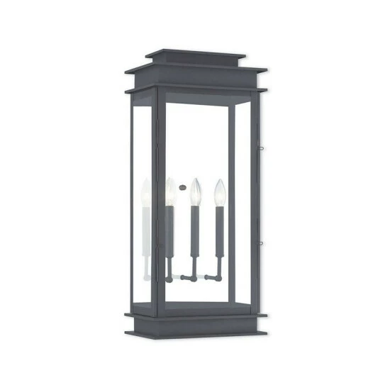 Outlet ๐ Livex Princeton 3-Light Wall Lantern Bronze ๐