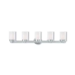Best Pirce 🎁 Livex Lawrenceville 6-Light Bath Vanity Fixture Polished Chrome ❤️