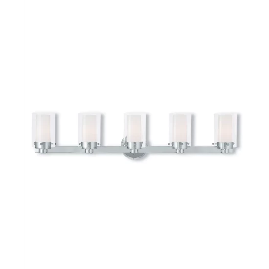 Best Pirce ๐ Livex Lawrenceville 6-Light Bath Vanity Fixture Polished Chrome โค๏ธ