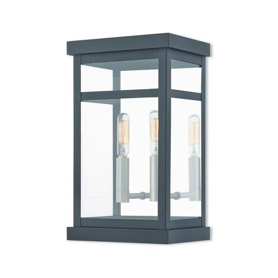 Deals ๐ Livex Hopewell 2-Light 12.75 Outdoor Wall Lantern Black ๐