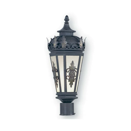 Best deal 😀 Livex Berkshire 1-Light 22 Outdoor Post Lantern Bronze 🔔