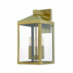 Top 10 โค๏ธ Livex Nyack 3-Light 17.5 Outdoor Wall Lantern Black ๐