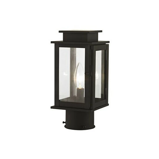 Buy 🌟 Livex Princeton 1-Light Outdoor Post Lantern Black 👍 - Image 3