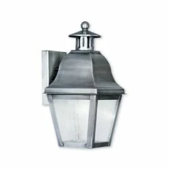Best Pirce 😀 Livex Amwell 1-Light Outdoor Wall Lantern Bronze 🎁