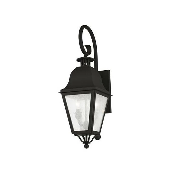 Buy ⭐ Livex CLOSEOUT! Amwell 2-Light Outdoor Wall Lantern Vintage Pewter 🧨 - Image 3