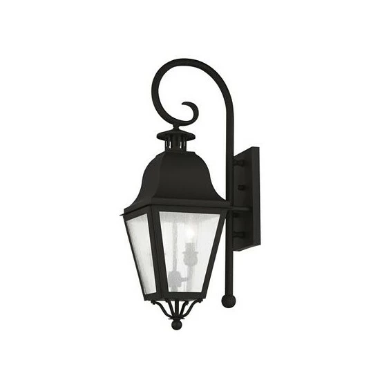Buy ⭐ Livex CLOSEOUT! Amwell 2-Light Outdoor Wall Lantern Vintage Pewter 🧨 - Image 5