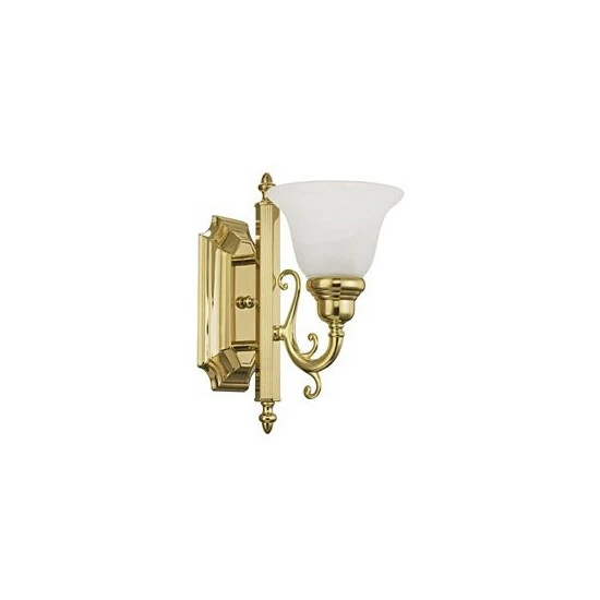 Best Pirce 😍 Livex French Regency 1-Light Bath Vanity Fixture Polished Chrome 💯 - Image 2